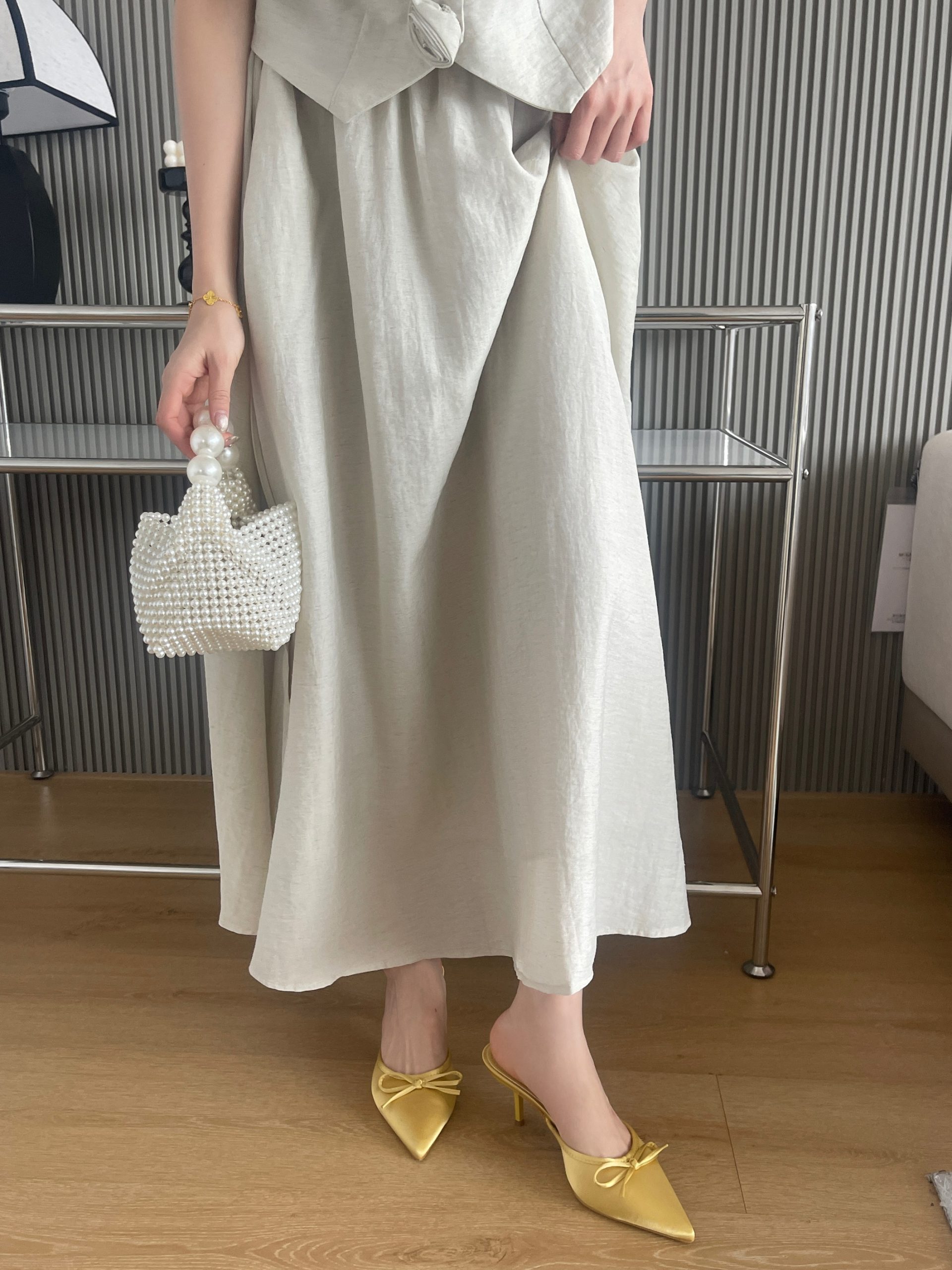 2025 New Summer High Heel Peep Toe Slingback Women's Sandals - Image 3