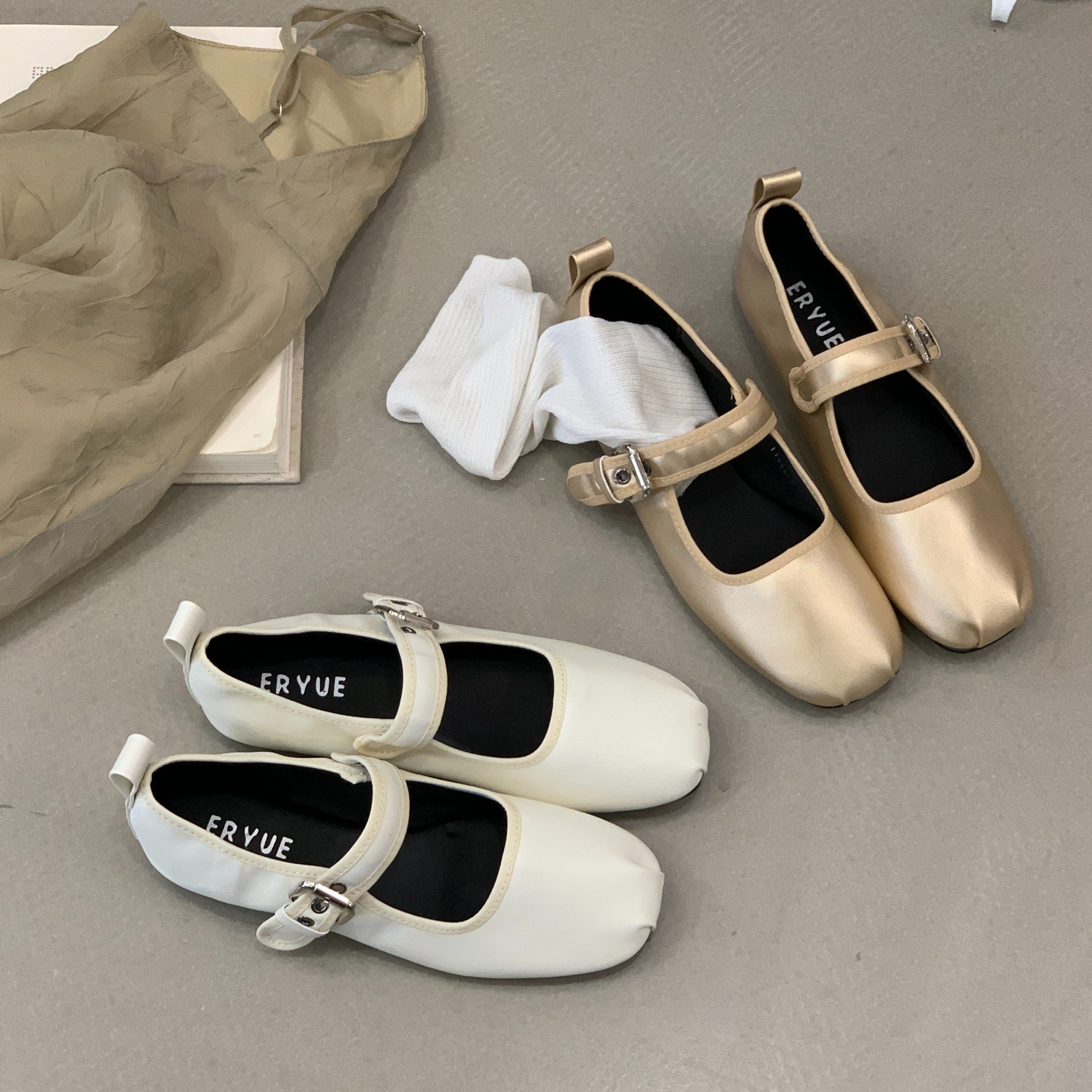 Ultra Soft Comfort Casual Flat Shoes 2026 Spring Summer New French Style Shallow Mouth Ballet Flats